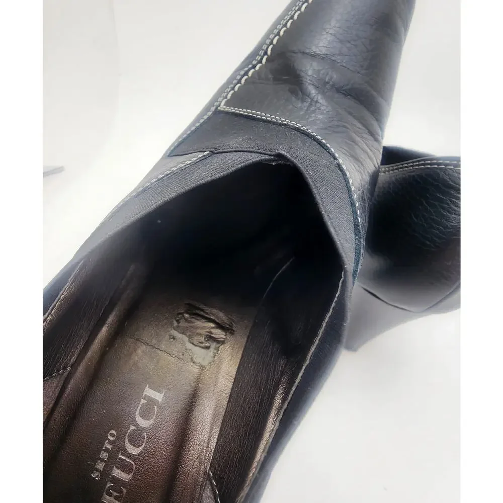 Sesto Meucci Heel Womens 9 Italy Square Toe Professional Corpcore Mature classic